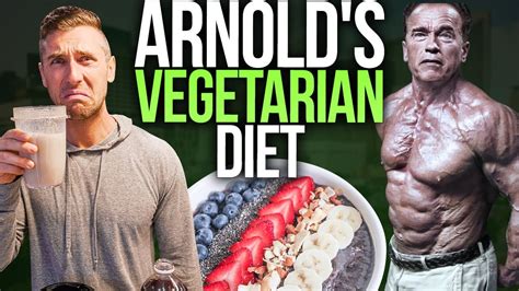 arnold schwarzenegger diet vegan